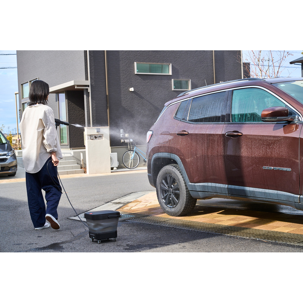 dショッピング |コードレス高圧洗浄機 アクアインパクト 高圧洗浄機