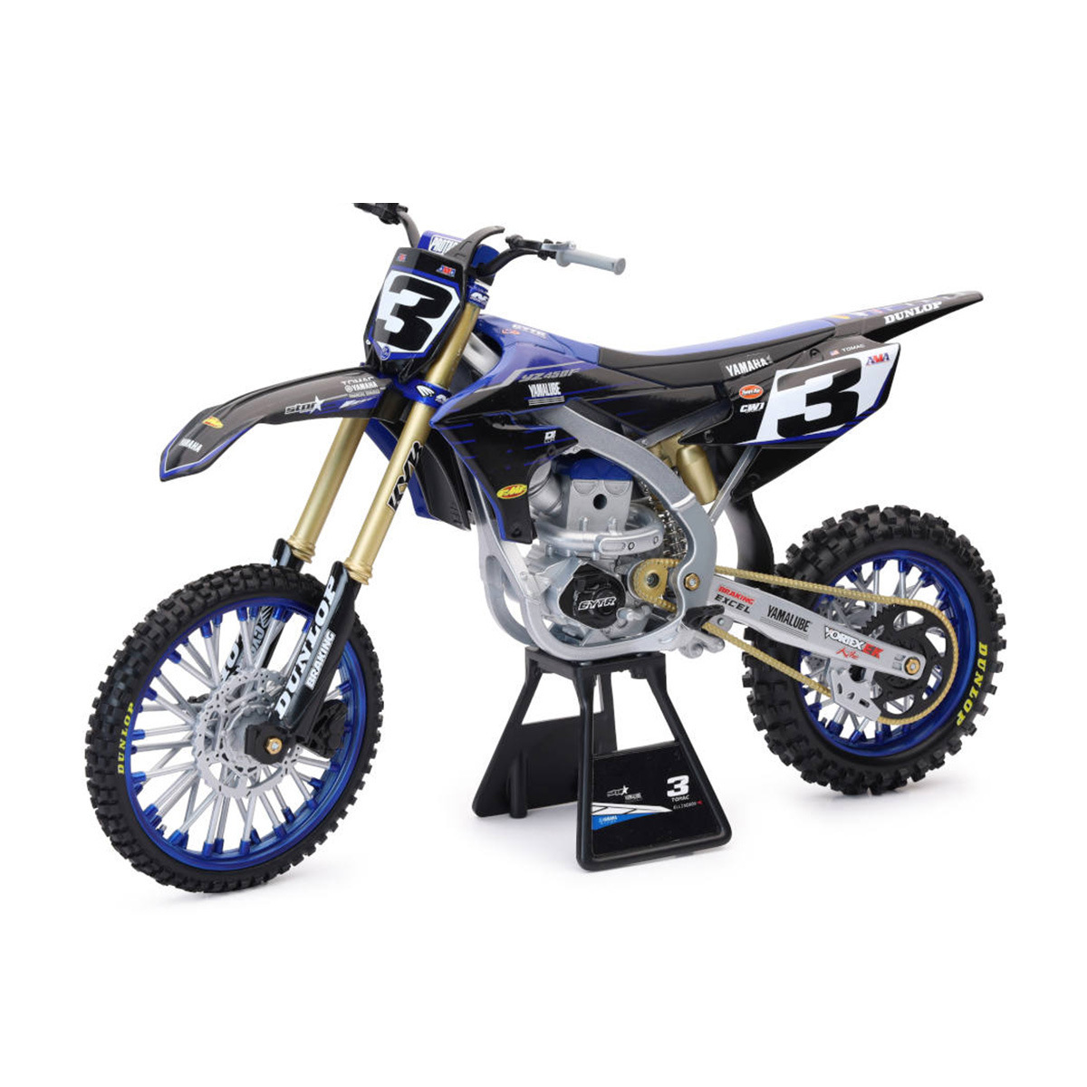 NEWRAY 1/6 ダイキャストモデル YAMAHA YZ450F (Eli Tomac
