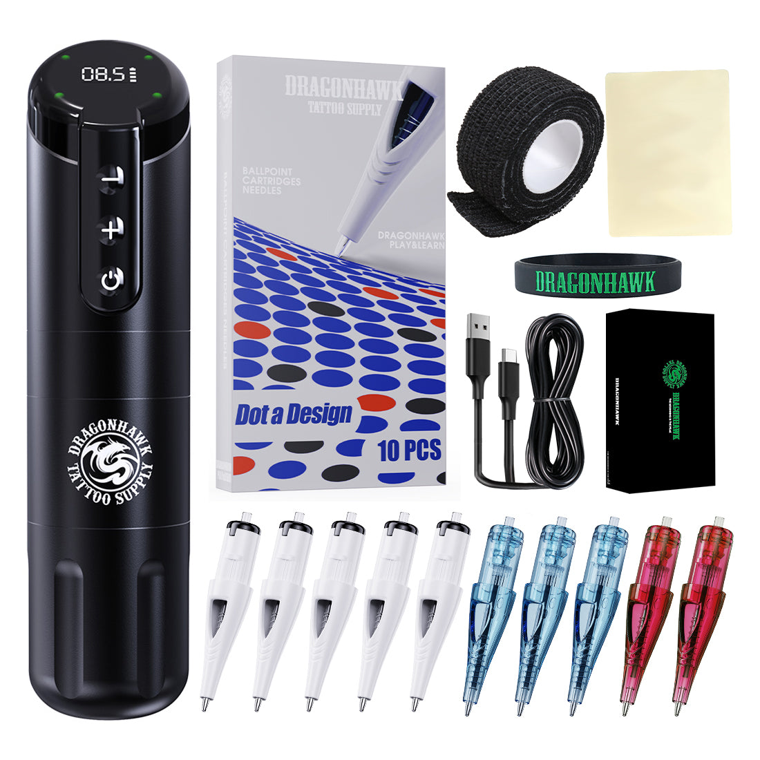 Dragonhawx X2 Tattoo Pen Machine – DRAGONHAWK