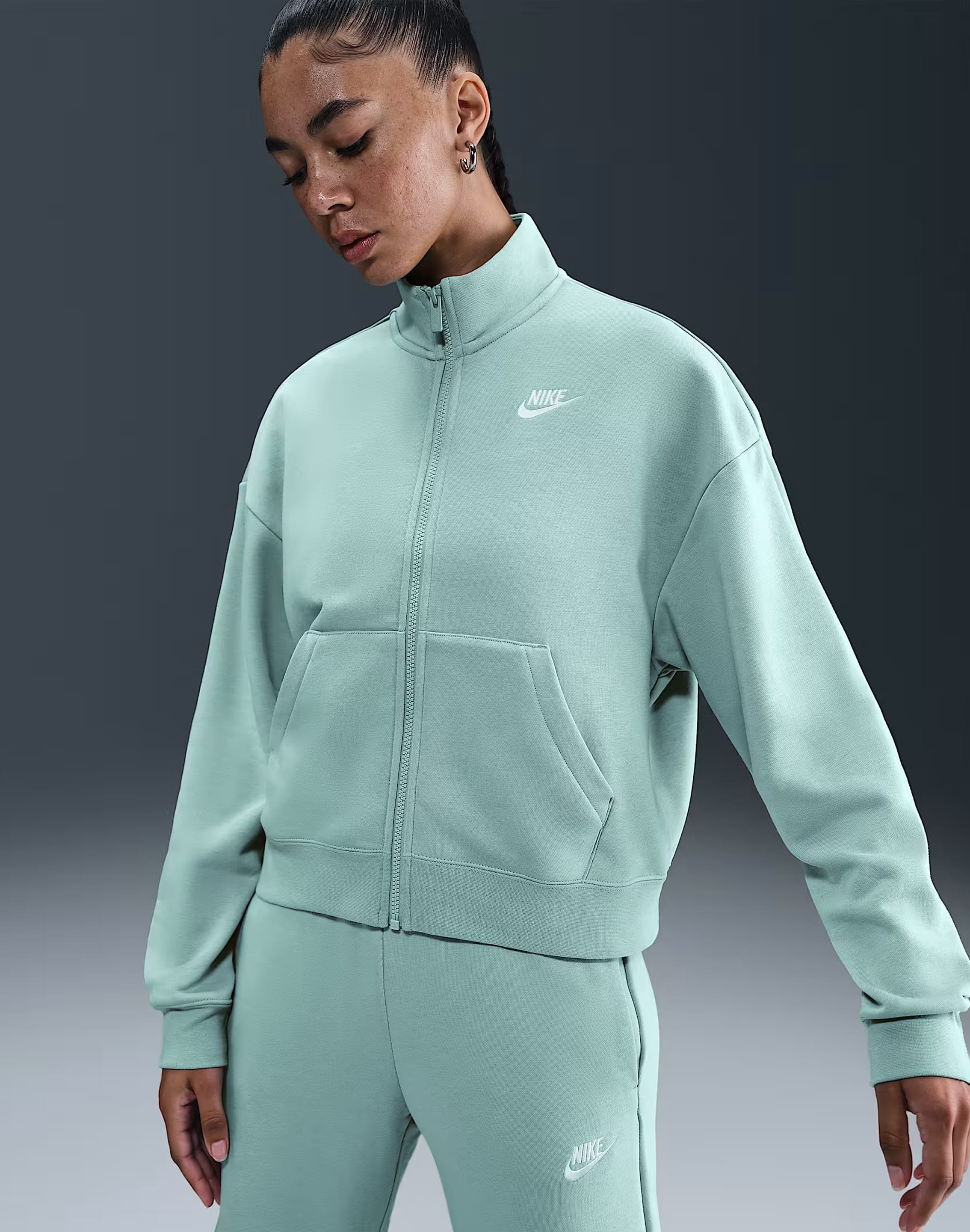 Nike Club Fleece Track Jacket – DTLR