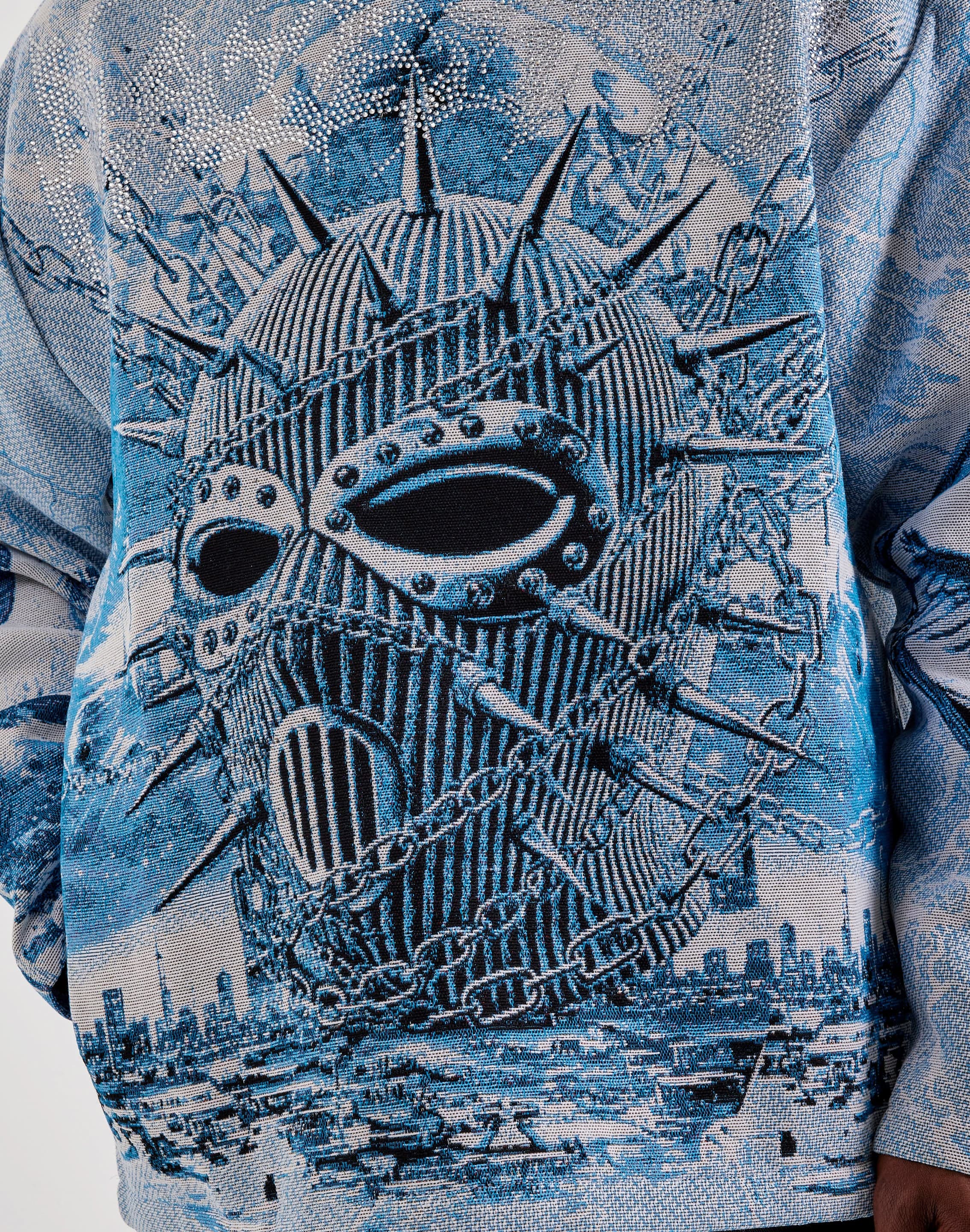 Majestik Ski Mask Tapestry Hoodie – DTLR