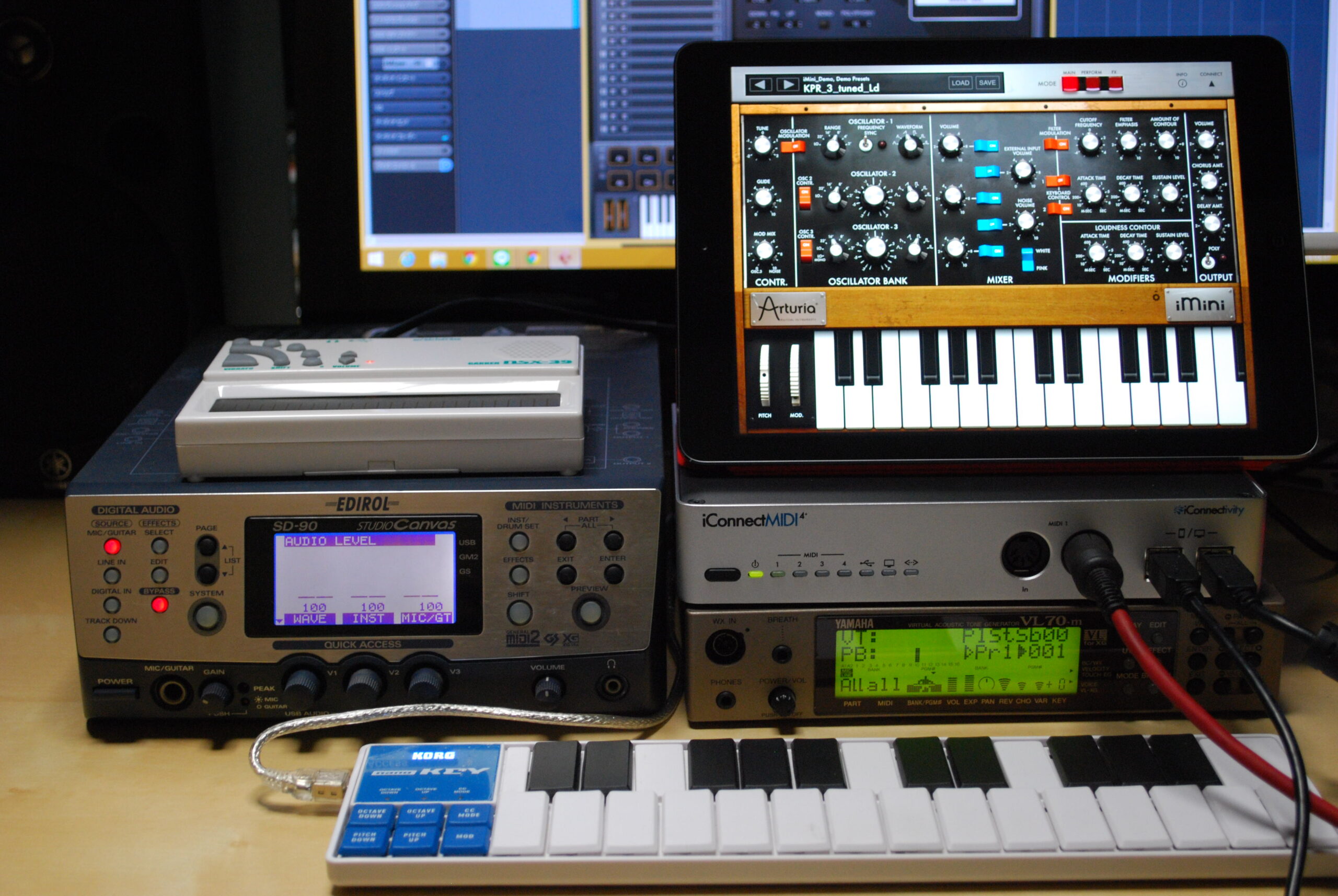 MIDI、USB、LAN、WiFi…何でもOK！無敵のMIDIパッチベイ