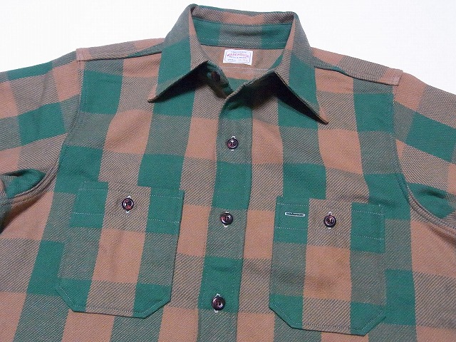 WAREHOUSE[ウエアハウス] ネルシャツ A柄 3104 フランネルシャツ