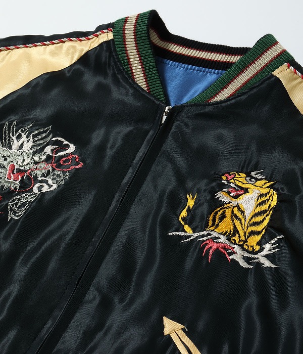 TAILOR TOYO[テーラー東洋] スカジャン TT15542 JAPAN MAP × GOLD