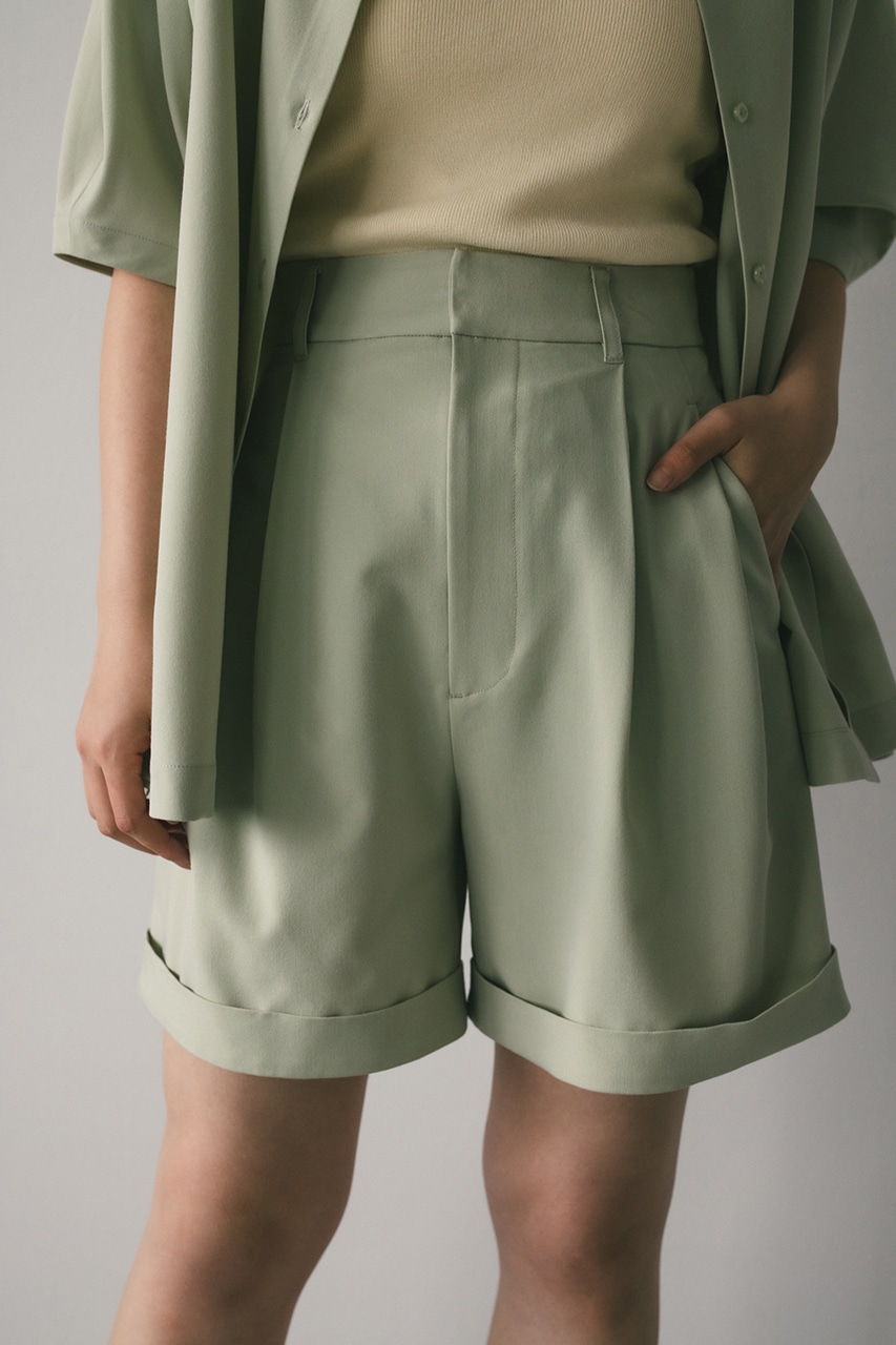 STYLEMIXER | セットアップフレアショートパンツ (ショートパンツ