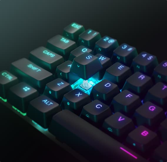 SteelSeries 64829J Apex Pro Mini ワイヤレス ゲーミングキーボード