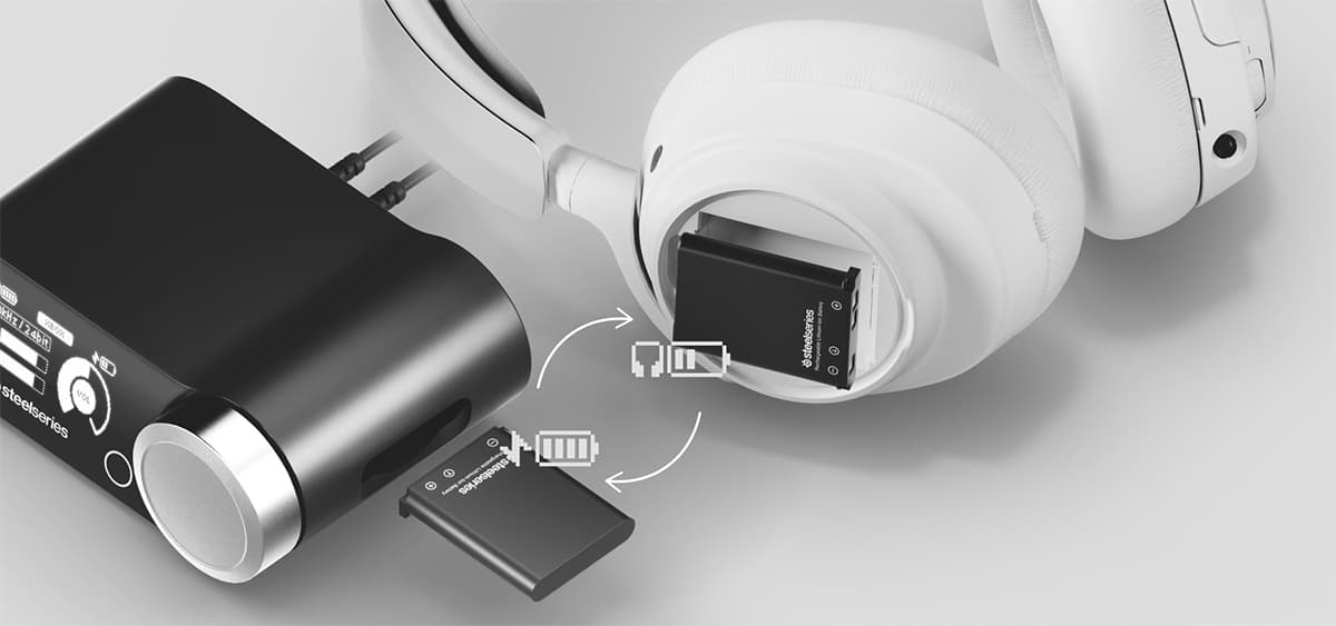 SteelSeries 61525J ケーミングヘッドセット Arctis Nova Pro Wireless