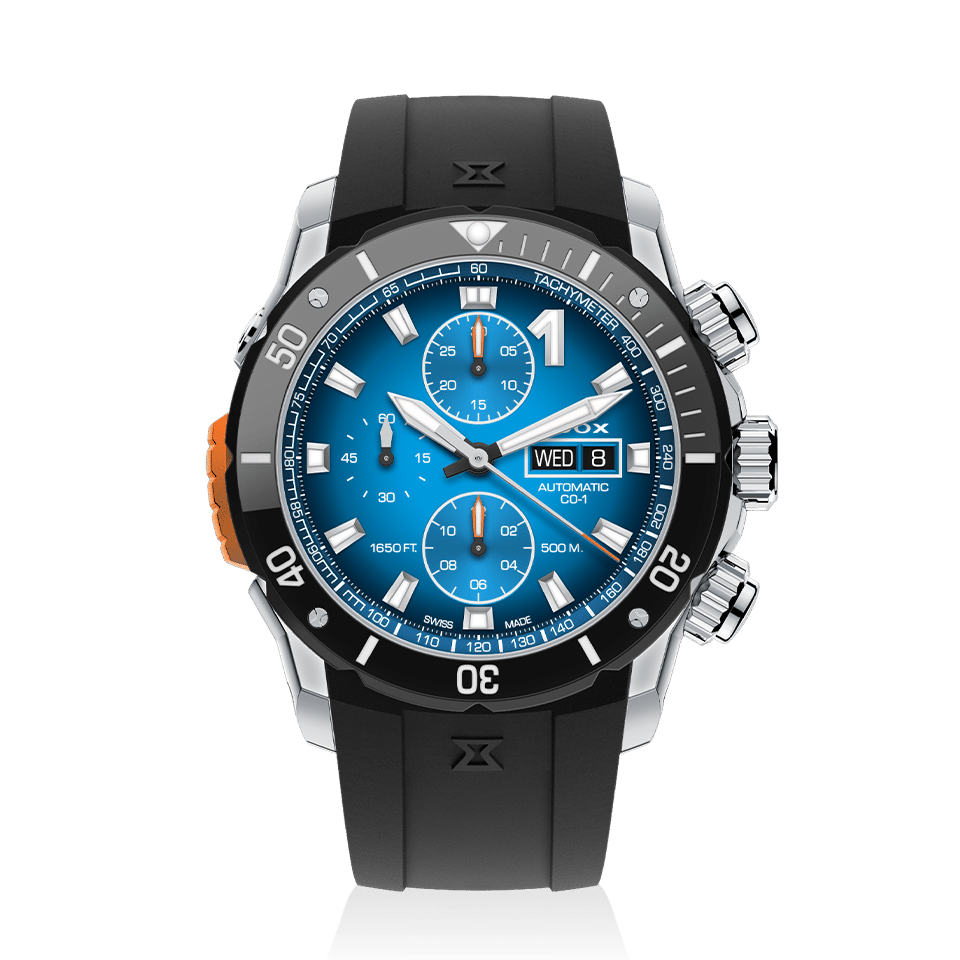 Edox - Neptunian Grande Réserve Date Automatic