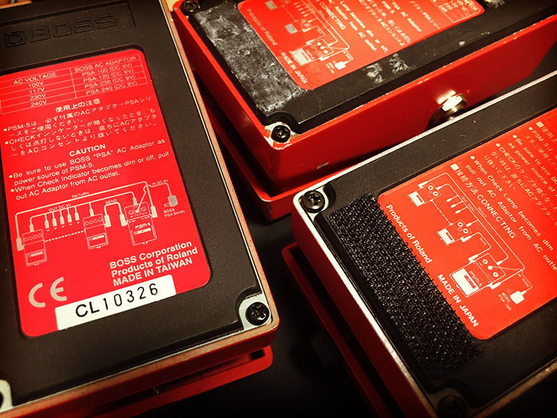 BOSS ギターエフェクターセット CE-3 PSM-5 FV-50H 【公式通販】