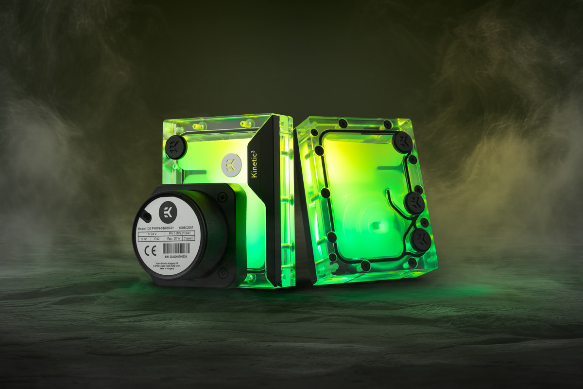 EK-Quantum Kinetic³ FLT 92 D5 PWM D-RGB - Plexi – EK Webshop