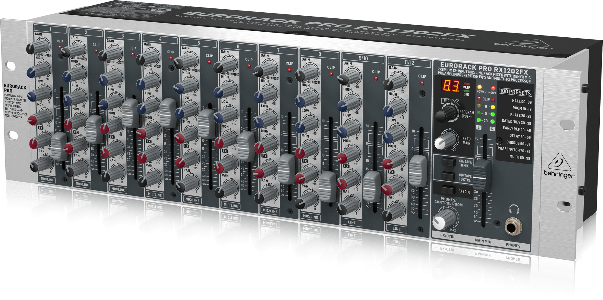 RX1202FX V2 - 製品一覧 - ベリンガー公式ホームページ