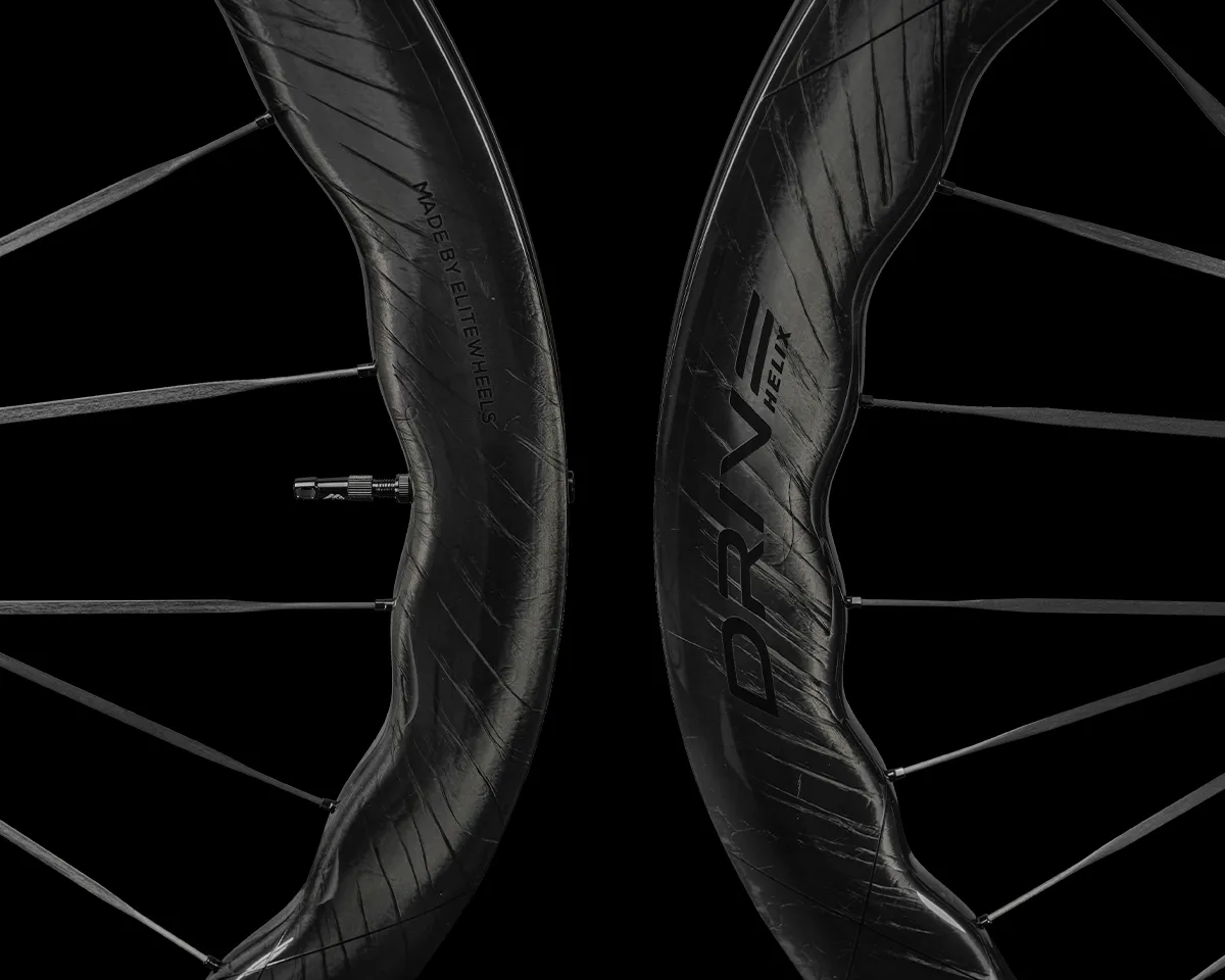 Drive Helix 57D Disc Brake all-round road carbon wheelset