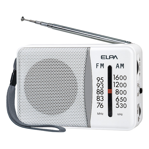 電池長持ちコンパクトラジオ | 商品情報 | ELPA 朝日電器株式会社