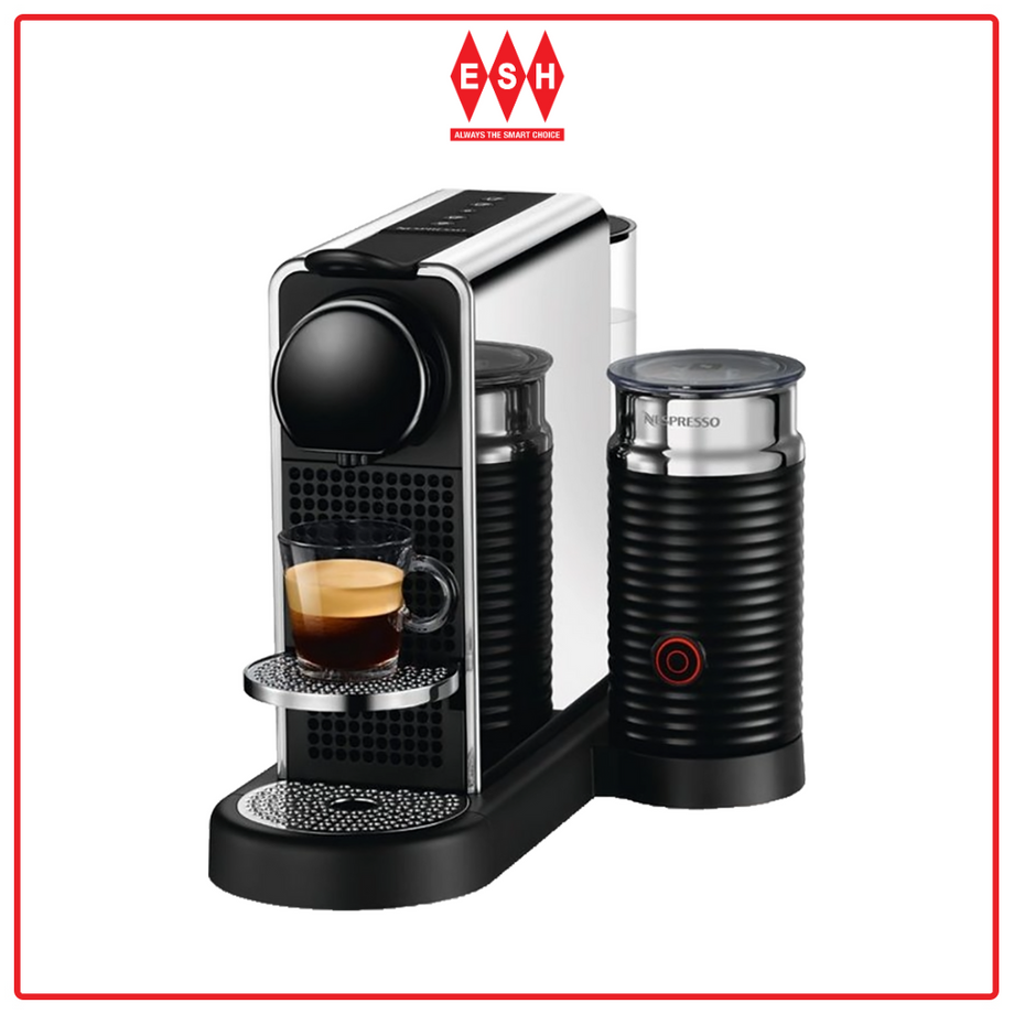 Nespresso CitiZ Platinum & Milk C145 (Stainless Steel) Coffee