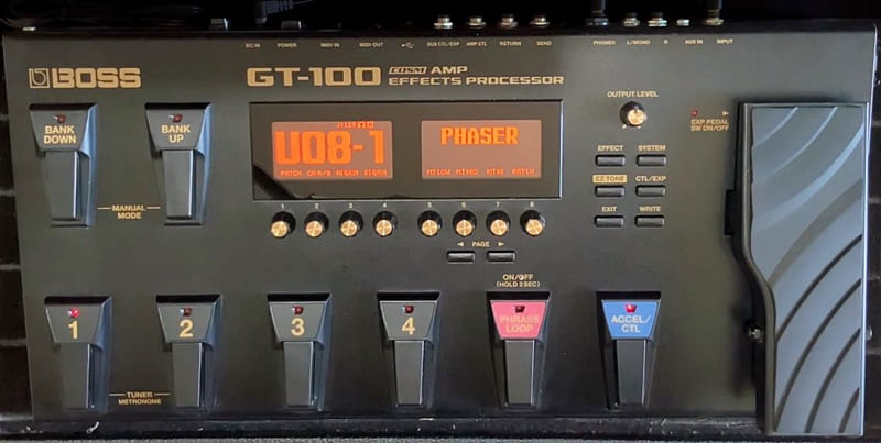 BOSS/GT-100のレビュー!音作りのコツや使い方やセッティングを解説