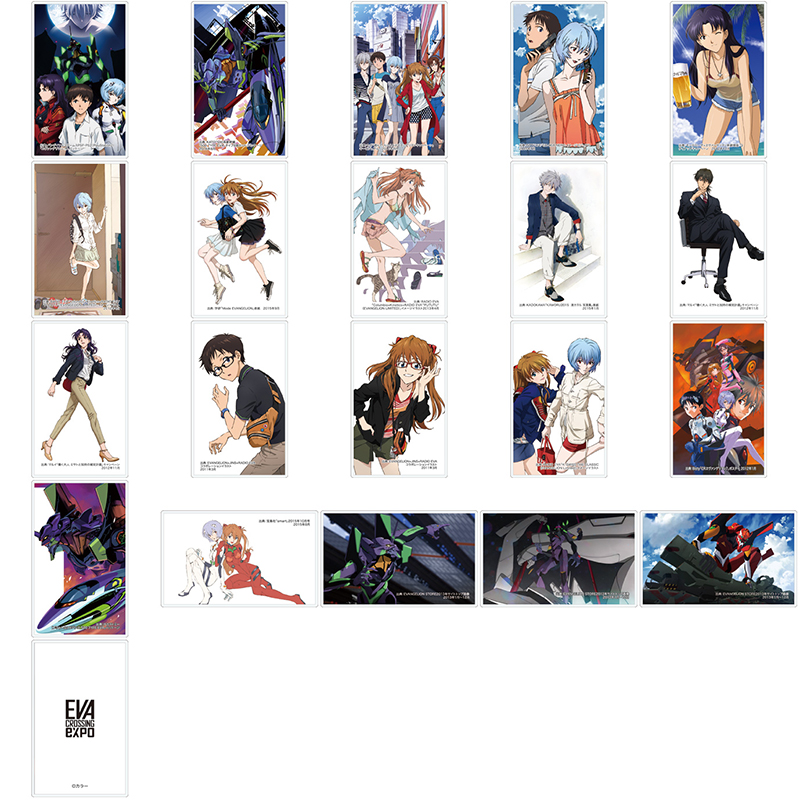 エヴァンゲリオン大博覧会】トレーディングラミカ / ヱヴァンゲリヲン