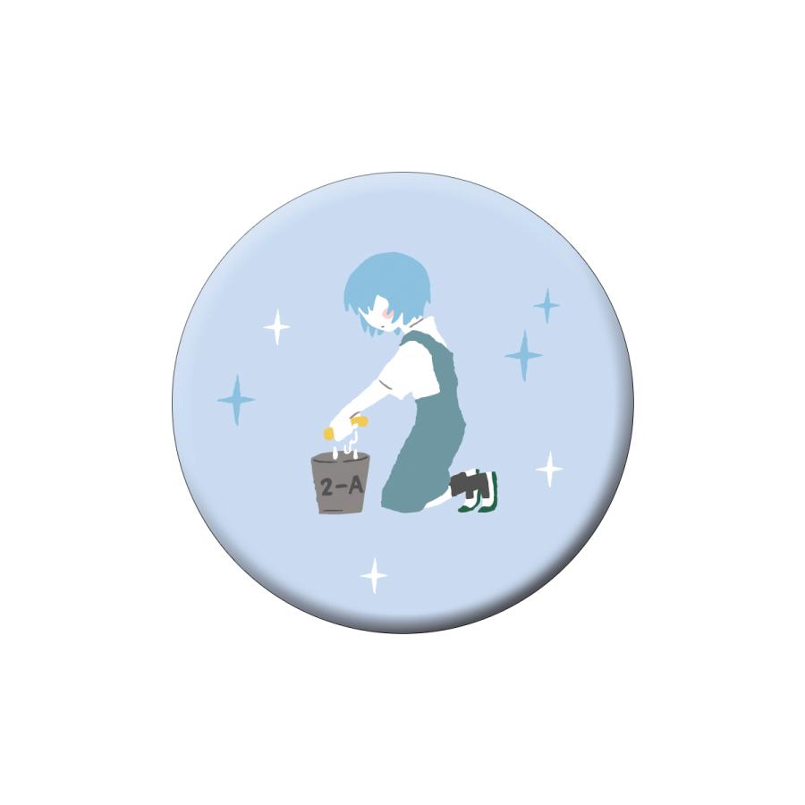 新世紀エヴァンゲリオン ゆるパレット/トレーディング織布缶バッジ10個