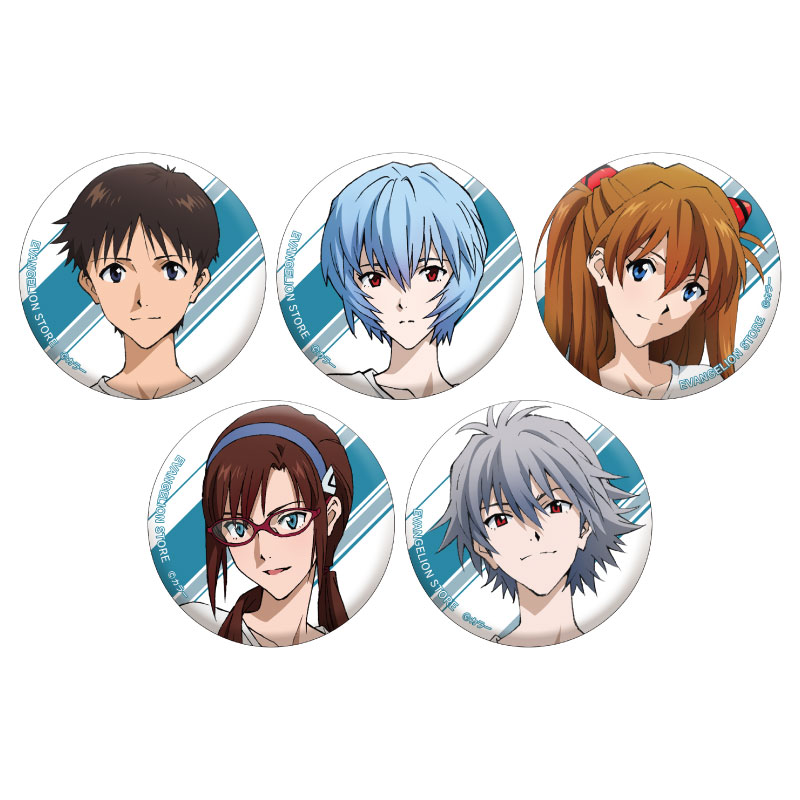 お知らせ・新商品：EVANGELION STORE 20周年を記念した缶バッジセット