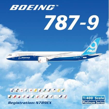 Phoenix die cast models Boeing House Livery 787-9 