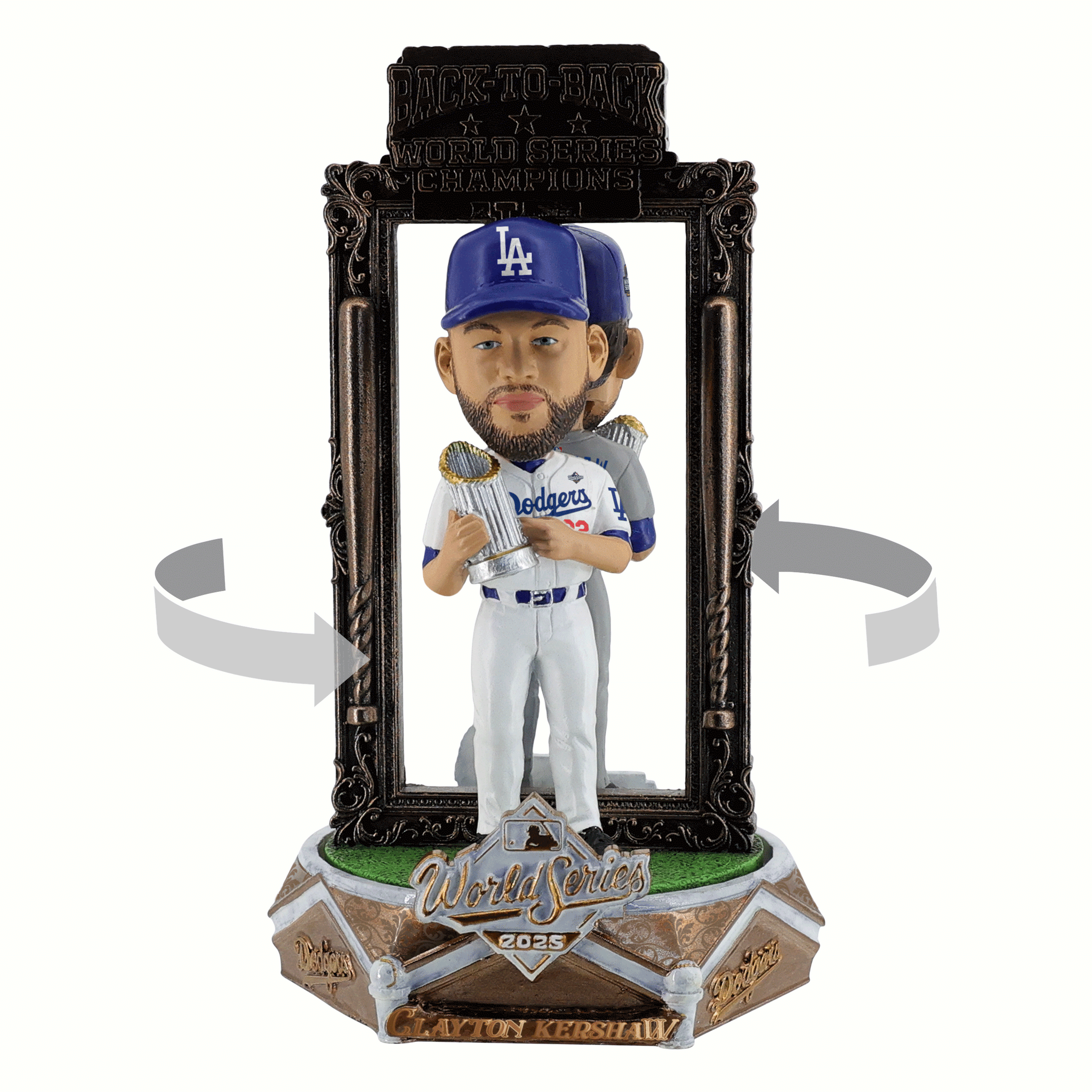 Clayton Kershaw Los Angeles Dodgers 2025 Back To Back World Series