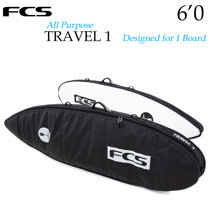 FCS エフシーエス サーフボードケース TRAVEL1 [6'0] ALL PURPOSE