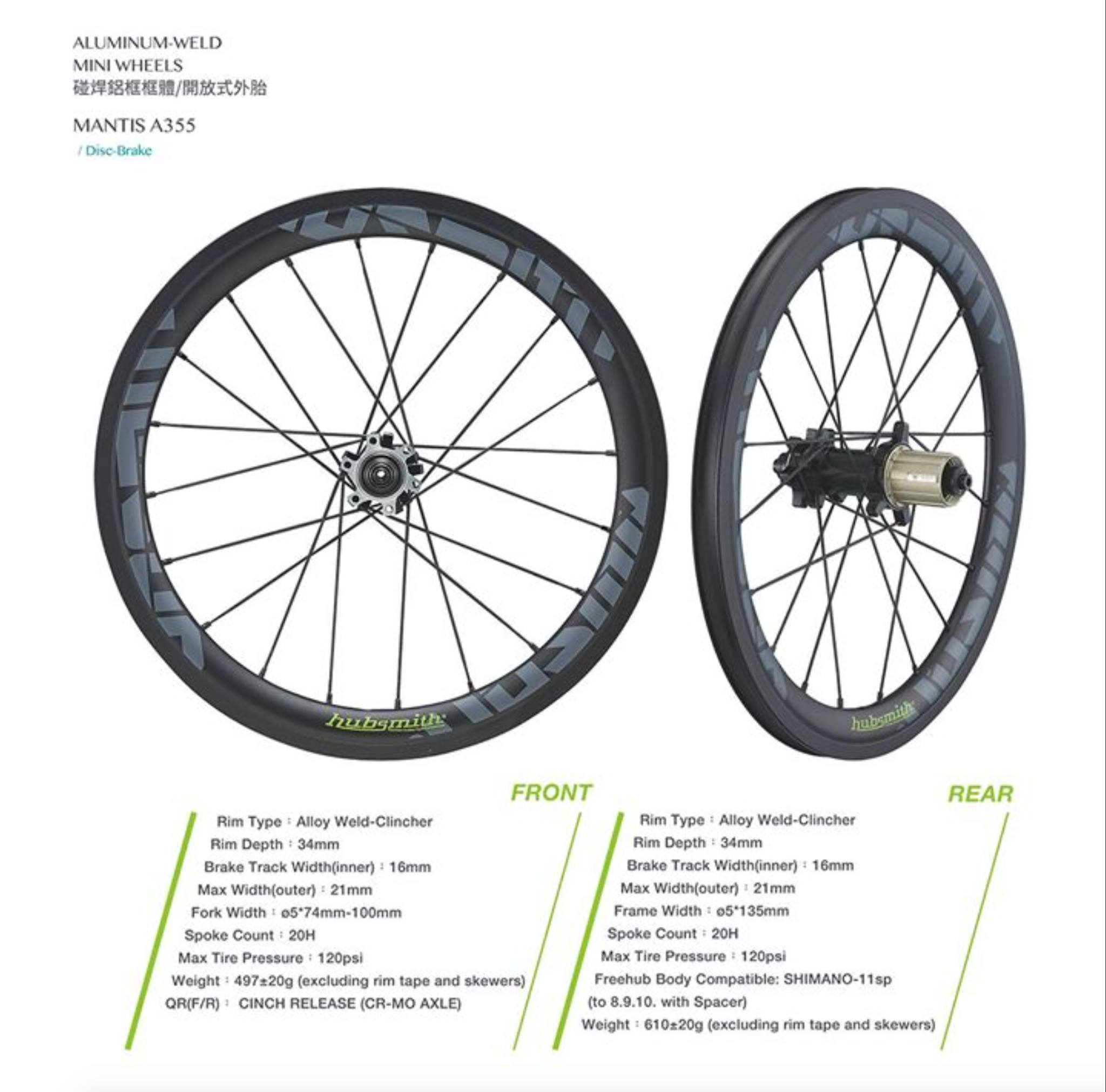Hubsmith Mantis A406 20