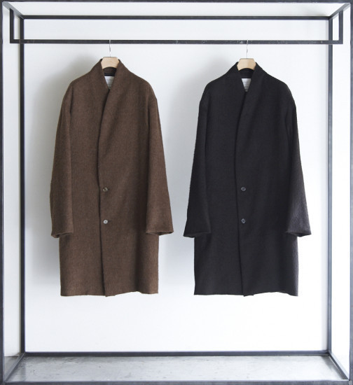 マーカウェアから”アルパカ”を使った新作 - 天然の色味と光沢が美しい