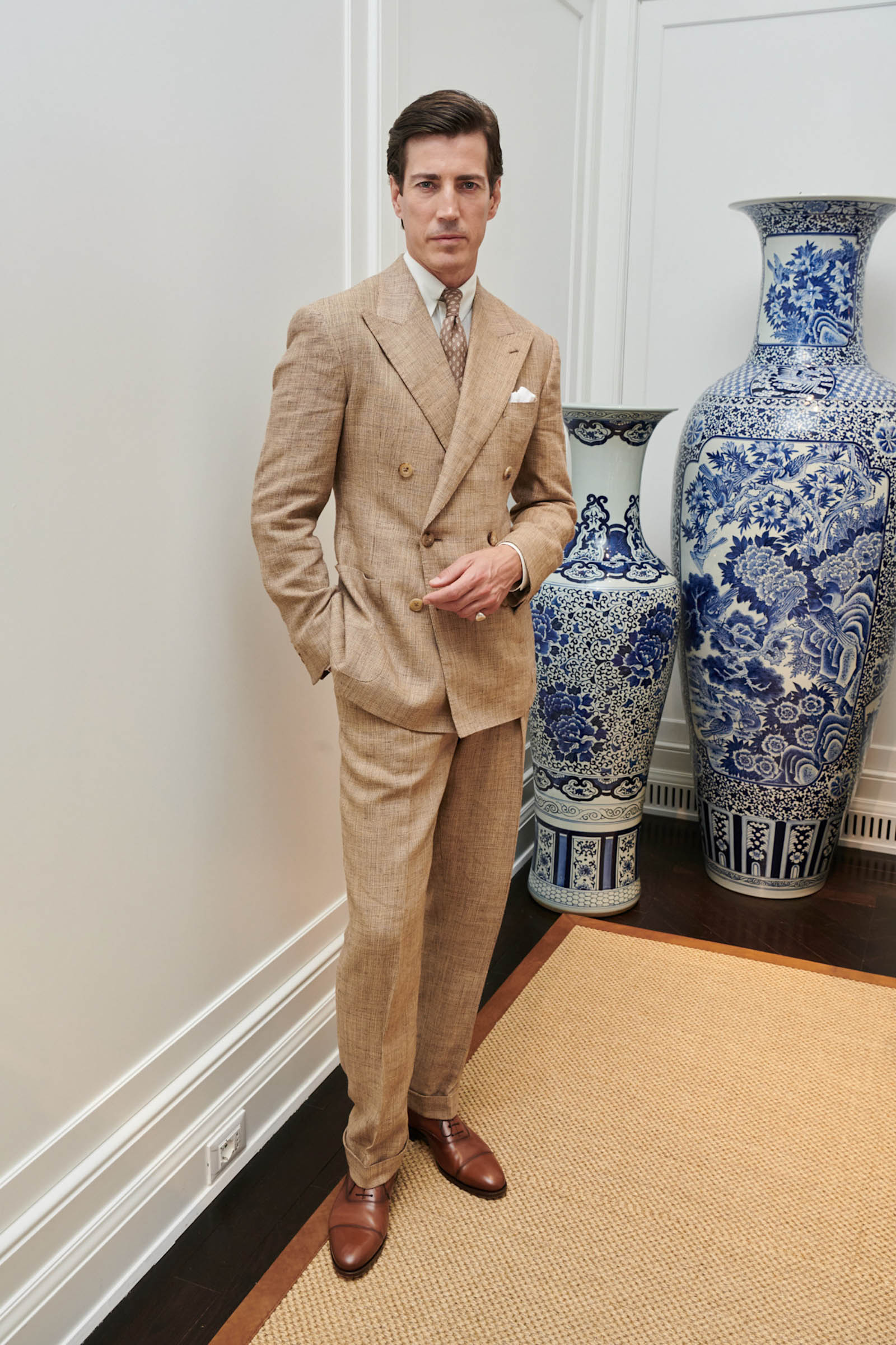 Ralph Lauren Purple Label 2024年春夏コレクション | ミラノ | 画像31