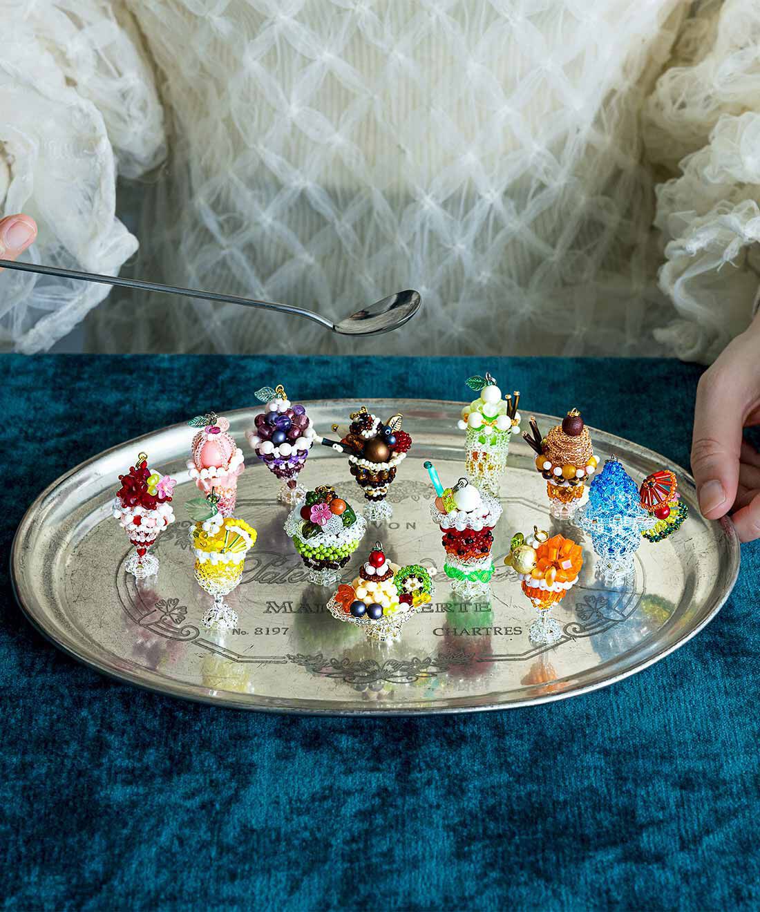 夢が広がる空想パーラー ミニチュアビーズパフェの会｜Couturier