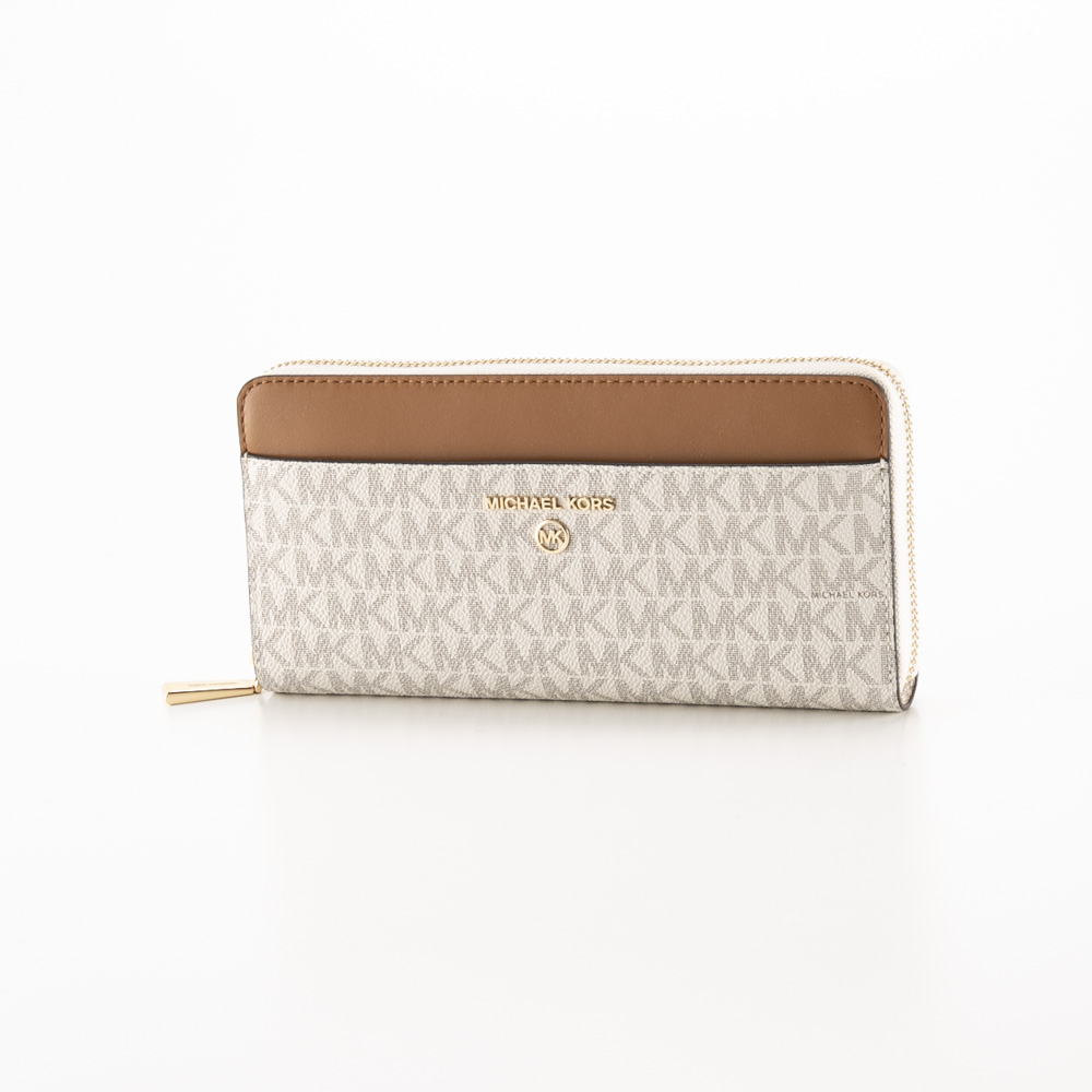 マイケルコース MICHAEL KORS 長財布 JET SET CHARM MK SIG PVC