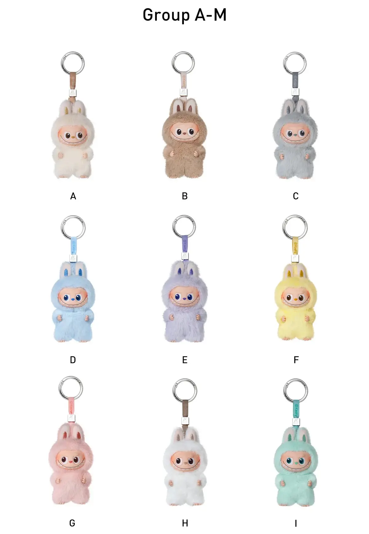 Labubu The Monsters PIN FOR LOVE Series Plush Pendant Blindbox