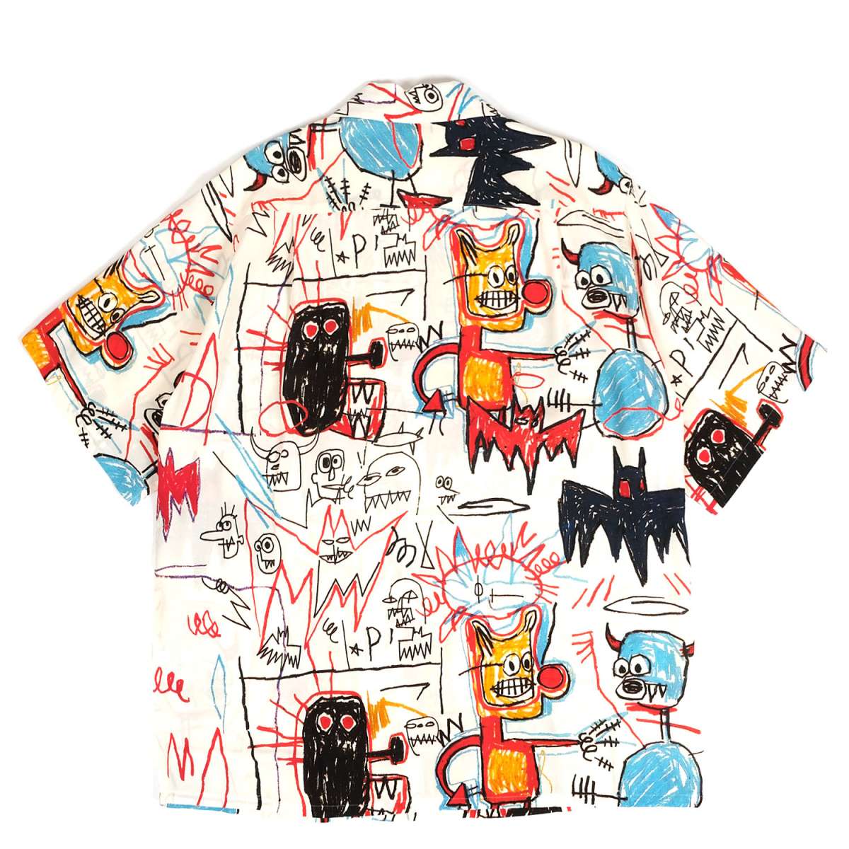 Wacko Maria Jean-Michel Basquiat Hawaiian Type-4 Shirt | FIRMAMENT