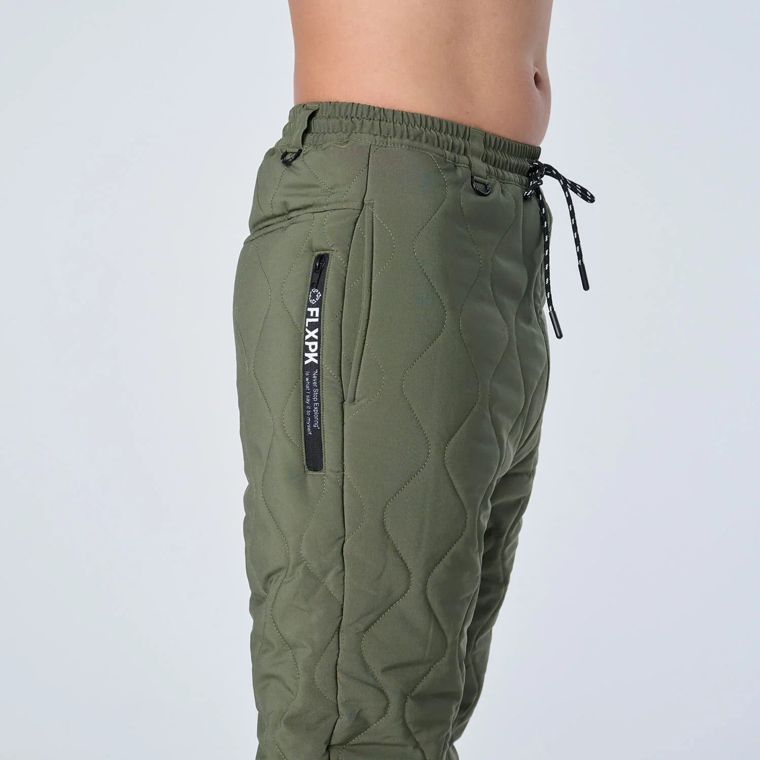 XP-KILT（ストレッチ中綿キルティングパンツ）OLIVE - BOTTOMS