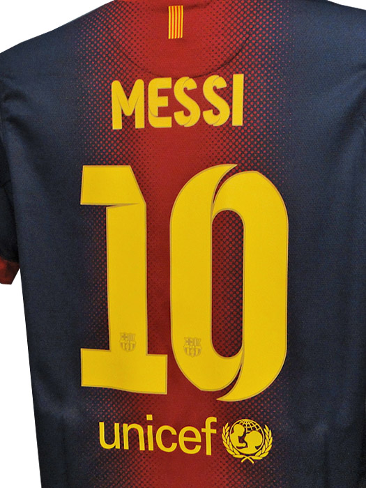 限定再入荷***(ナイキ) NIKE/12/13バルセロナ/ホーム/半袖/メッシ