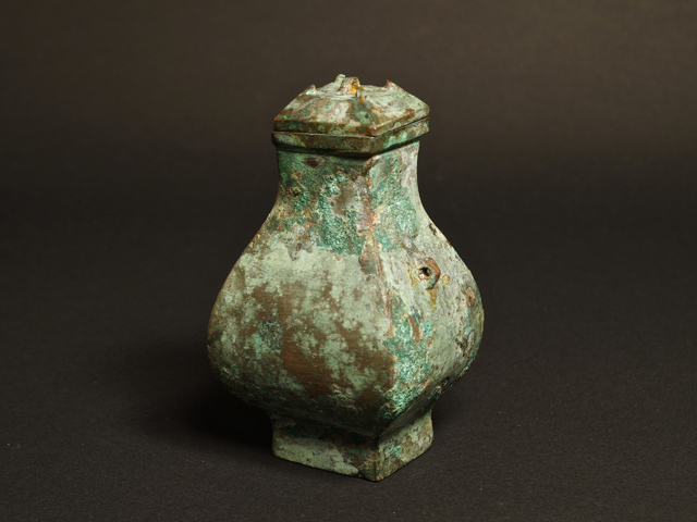 中国 戦国時代 帯鈎 装身具 青銅器 象嵌 トルコ石 古玩 骨董 古美術 帯鉤 文化遺産オンライン