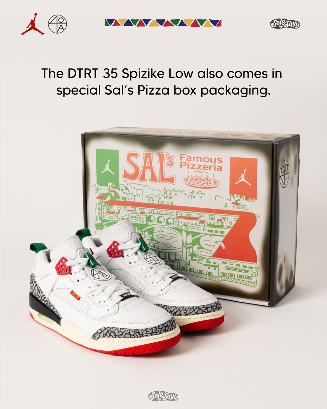 F&F 100足限定】NIKE JORDAN SPIZIKE LOW “Do The Right Thing/DTRT