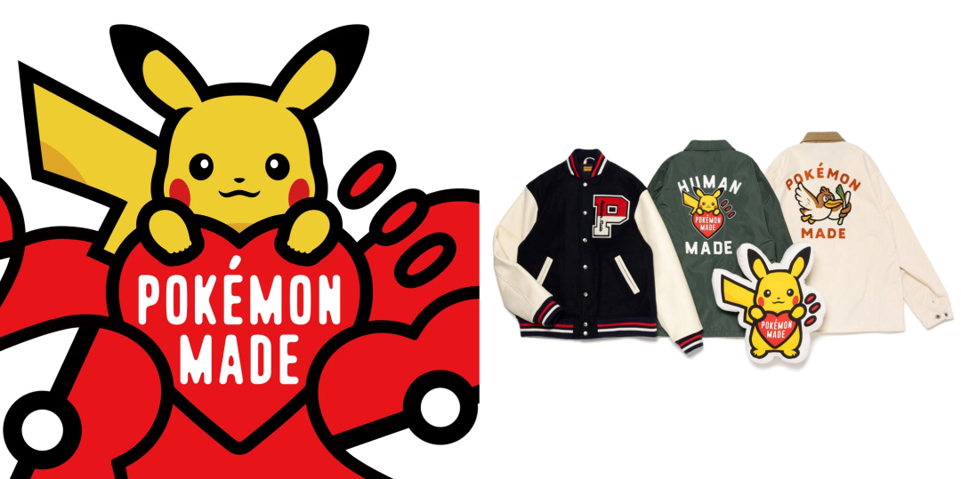 HUMAN MADE x ポケモン コラボレーションアイテムが2025年 10/11 発売