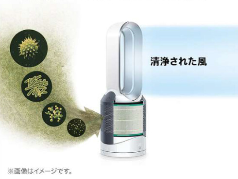 ダイソン dyson 空気清浄ファンヒーター Dyson Pure Hot+Cool HP00ISN
