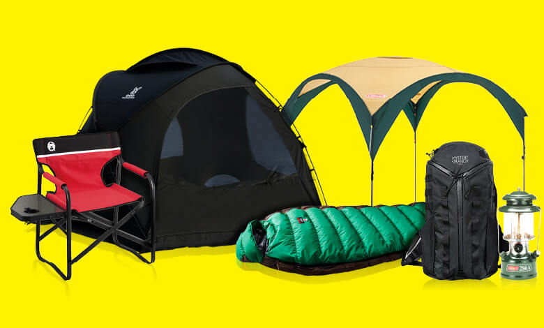 キャンプ用品を売るなら便利な宅配買取専門の『買取王子』へ