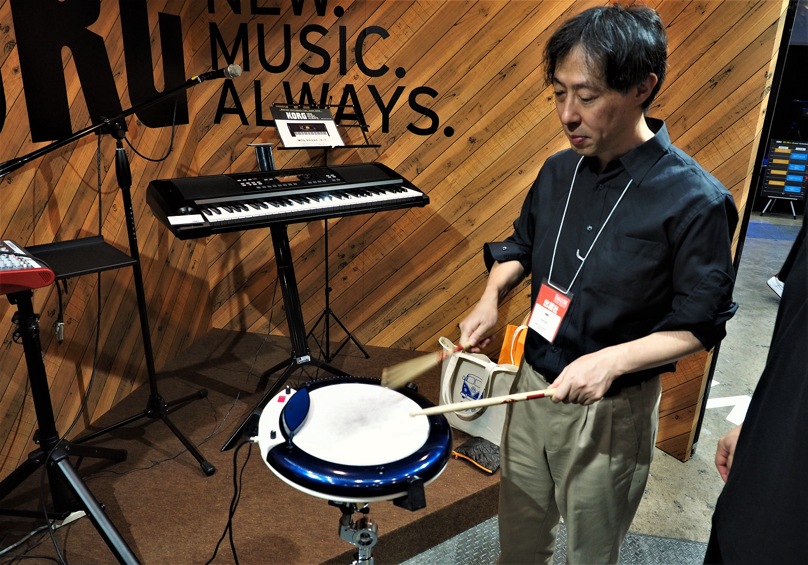 KORG技術者が直々に解説！スネアにもコンガにもなるシンセ