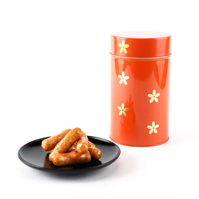 かりんとう 丸缶｜ゆしま花月オンラインショップ