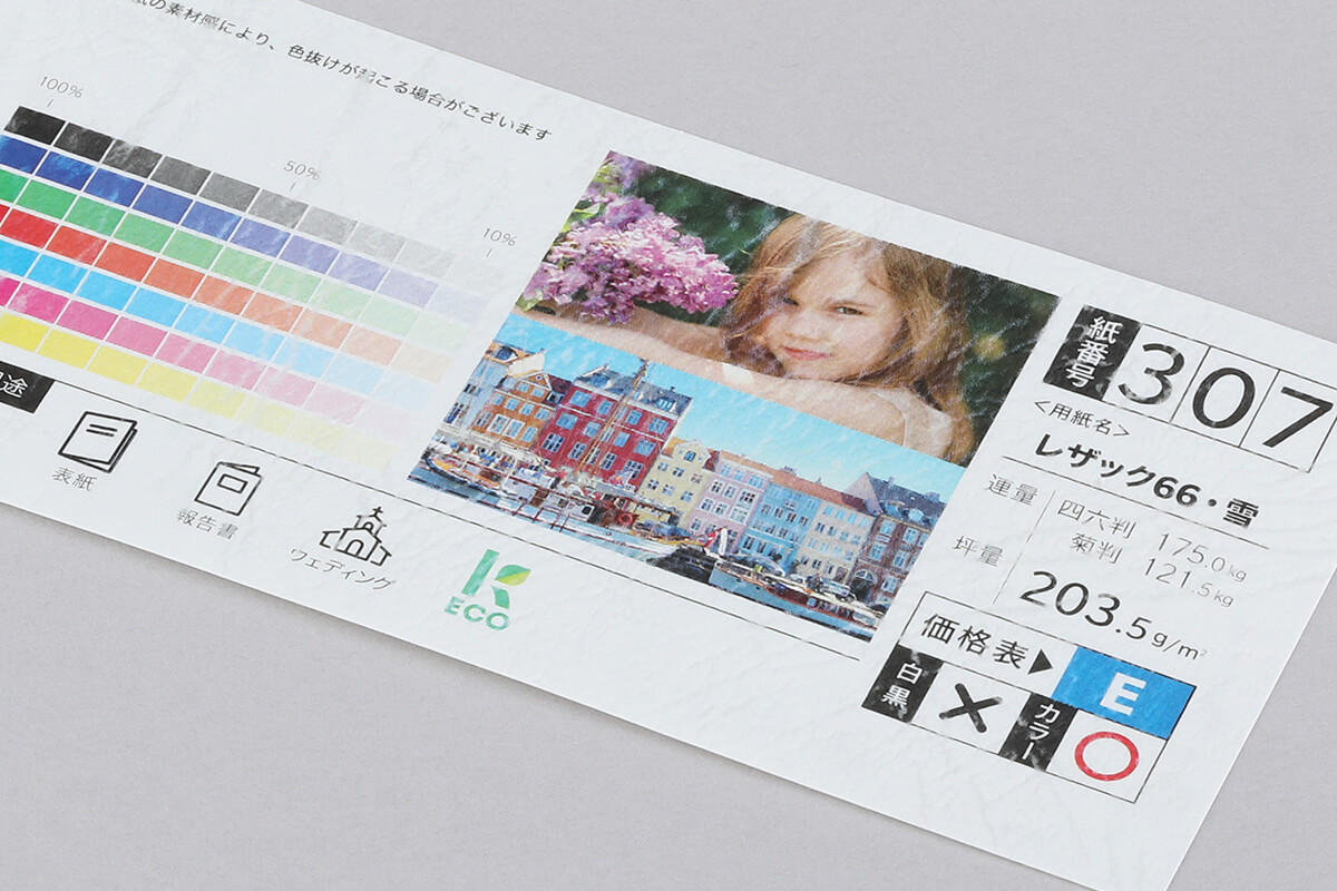 レザック66・雪 - コピー・プリント・ポスター・名刺・製本などオン