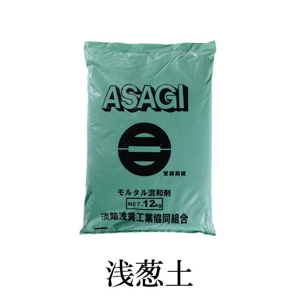 PEKI produced by 近畿壁材 | 浅葱土（ブルー）モルタル混和材として