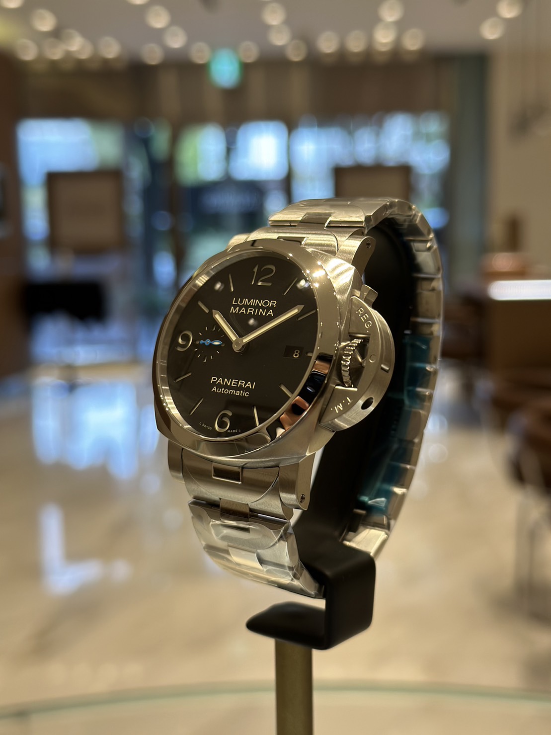 パネライ 】パネライ人気No.1モデルにブレスレット装着モデルが登場