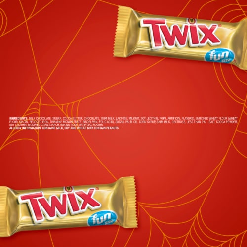 Twix Fun Size Winter Sports Milk Chocolate Candy Bag, 10.83 oz