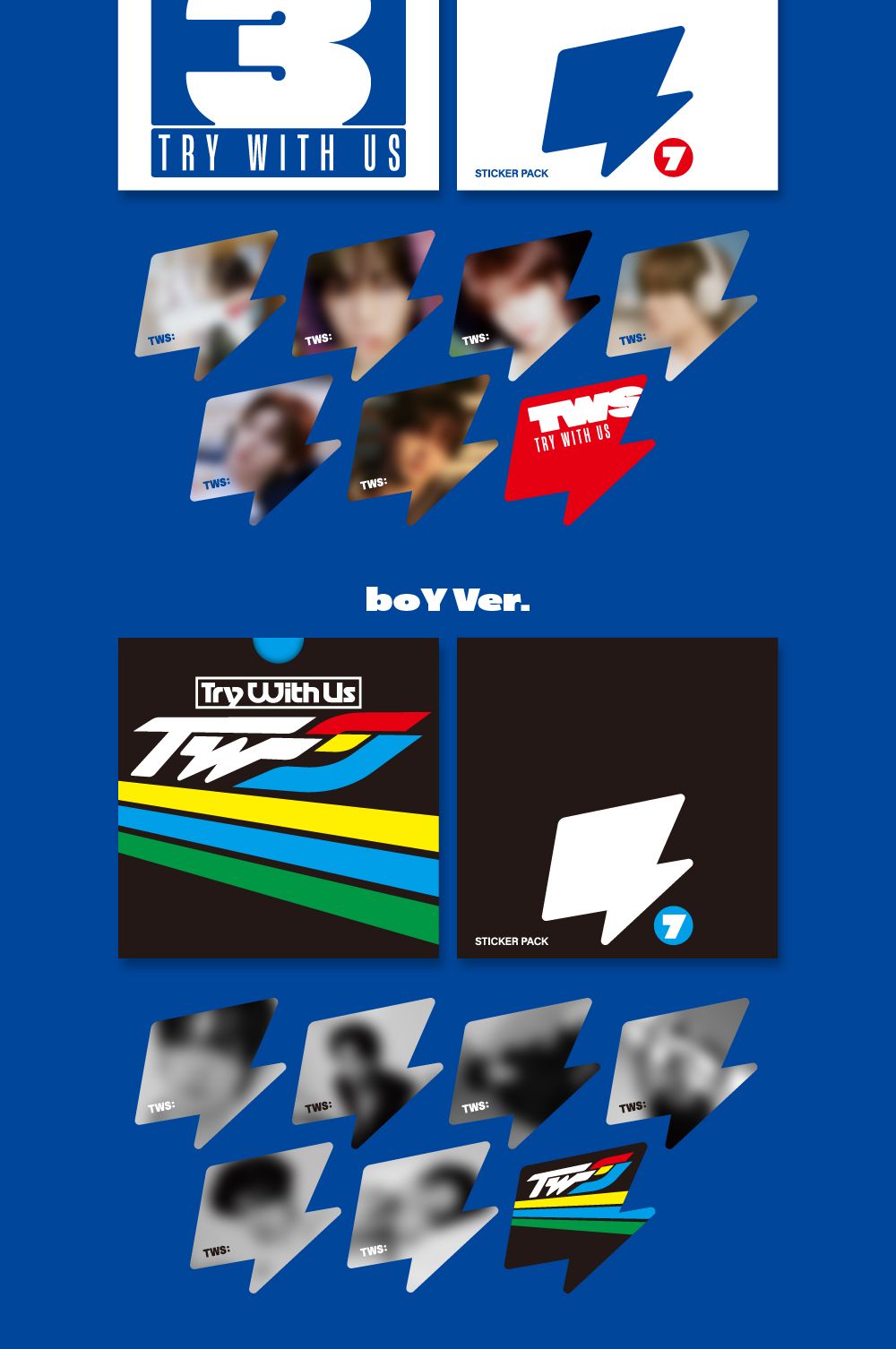 TWS - 3rd Mini Album [TRY WITH US] (2 Versions) Random 1ea – K-Towns