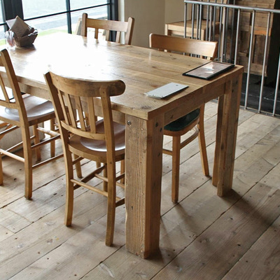 OLD ASHIBA（足場板古材）Aタイプテーブル ダイニングテーブル 什器