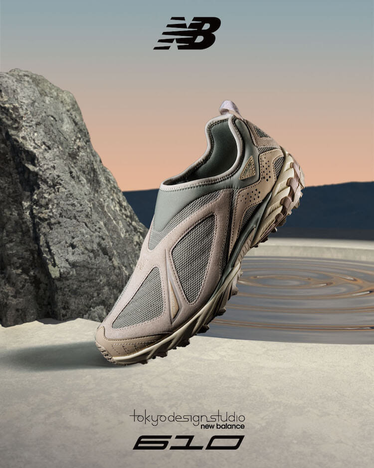 レトロフューチャーなスリッポン。東京デザインスタジオ