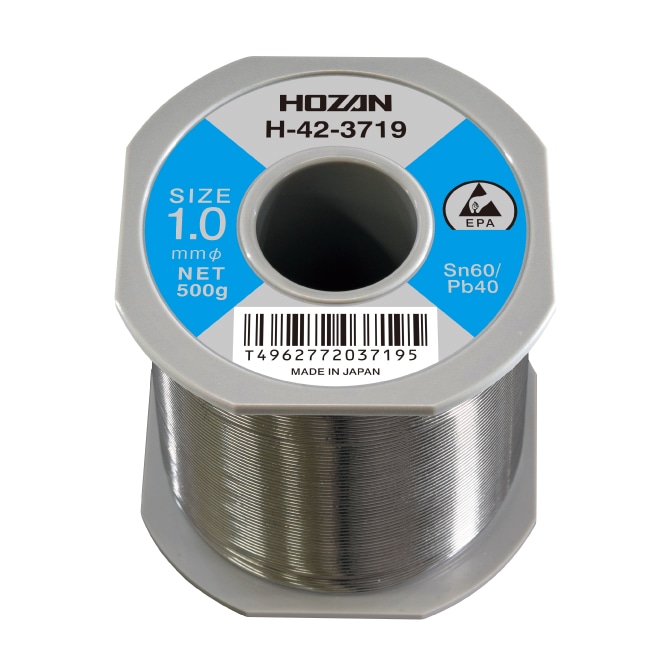 HS-354 ハンダ（Sn-0.3Ag） 1.0mmφ・400g【HOZAN】 ホーザン株式会社