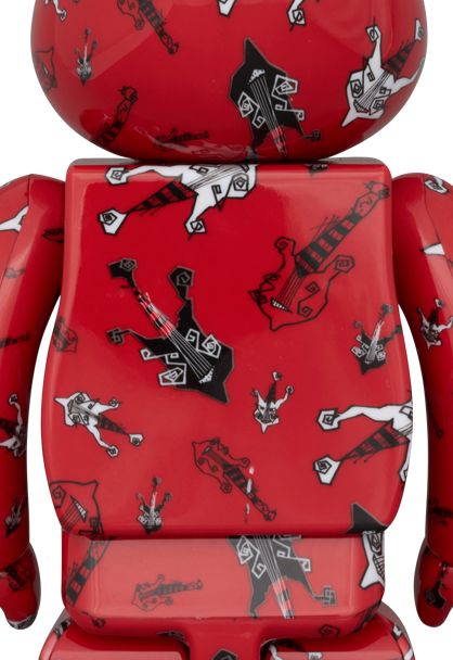 Medicom Toy Be@Rbrick - Buck∞Tick Imai Hisashi Red Ver. 100% & 400%
